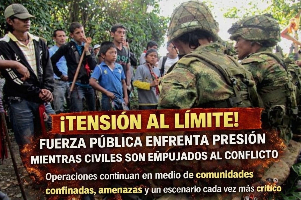 Alias “Zamora” desata el pánico: quien no enfrente a la fuerza pública, será expulsado… y sus hijos reclutados Habitantes denuncian amenazas directas: abandonar sus hogares o enfrentar a la fuerza pública. La advertencia es brutal.