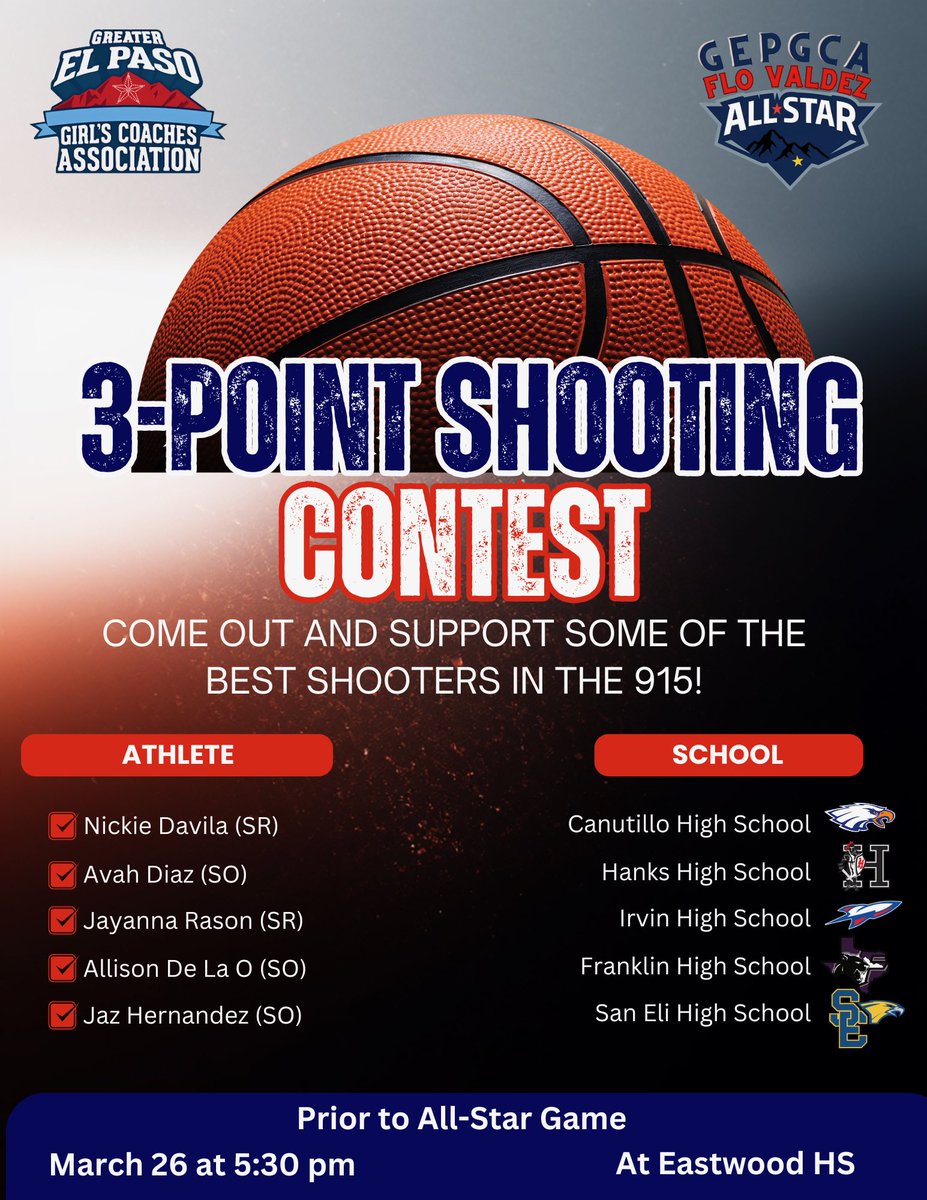 Greater El Paso Girls Coaches Association tweet media