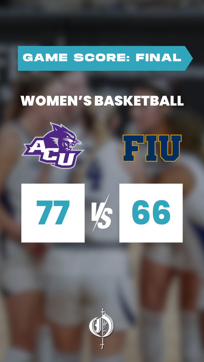 OptimistSports's tweet photo. With the win in the WNIT over Florida International, ACU will travel to Illinois to play Illinois State on Friday at 6:30 p.m. https://t.co/H2vdrATuOk