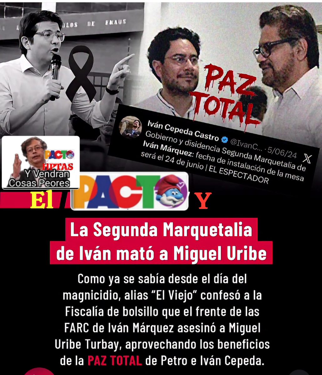pasas511's tweet photo. @camirojas_g @GloriaZ98329971 @HOLLMANMORRIS #PACTODEASESINOS https://t.co/kdbQvi1rBv