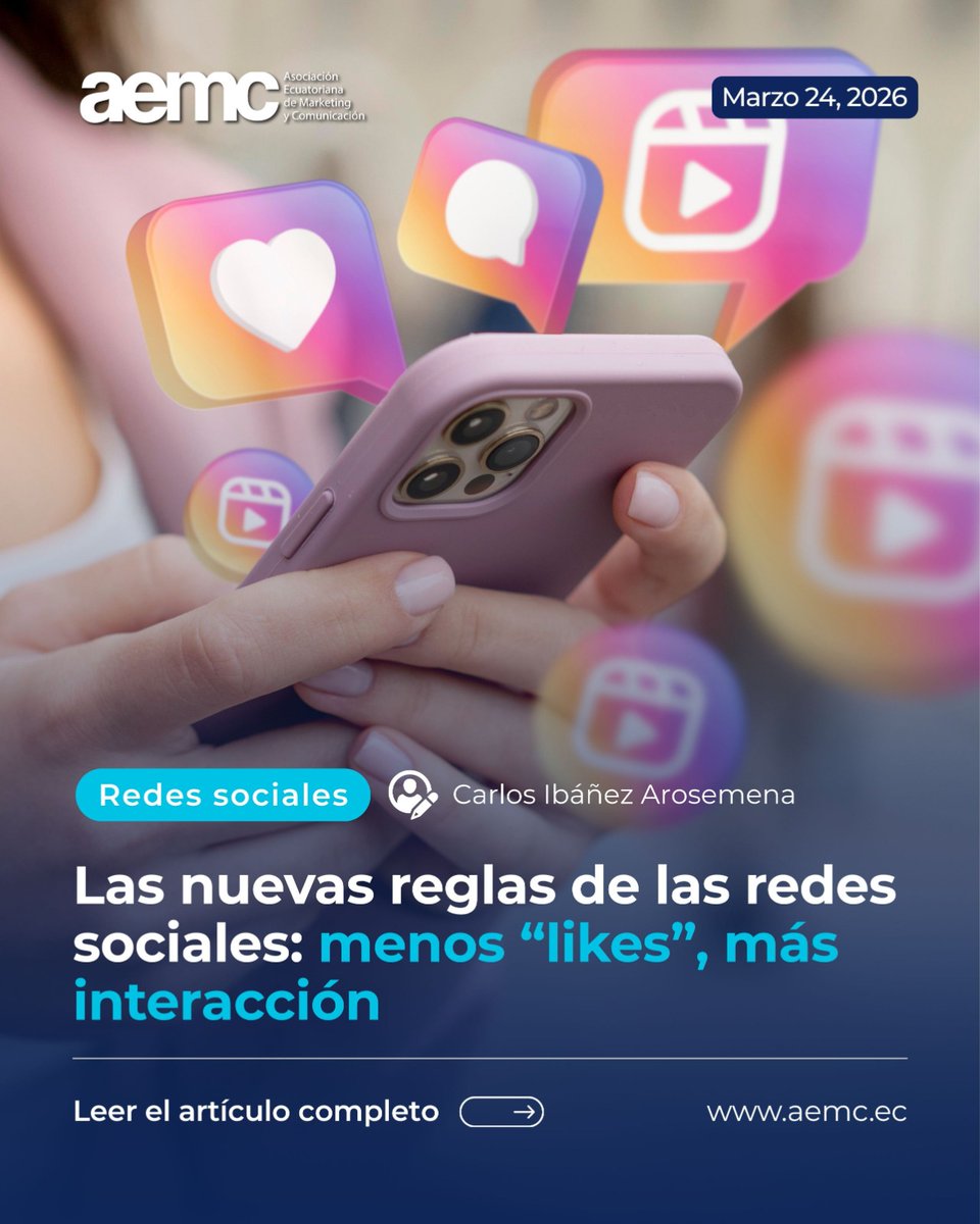 Asociación Ecuatoriana de Marketing y Comunicación tweet media