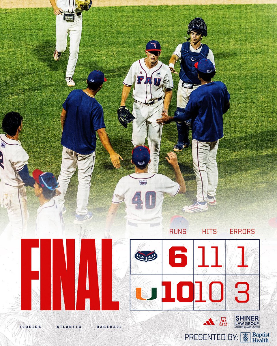 Florida Atlantic Baseball tweet media