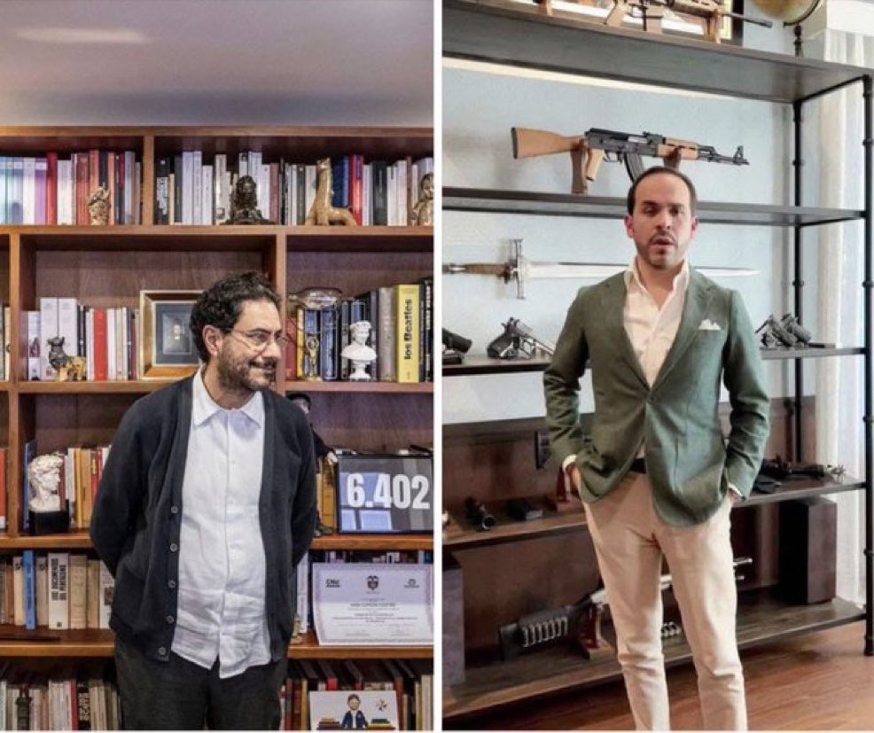 El que genera miedo / El que da tranquilidad