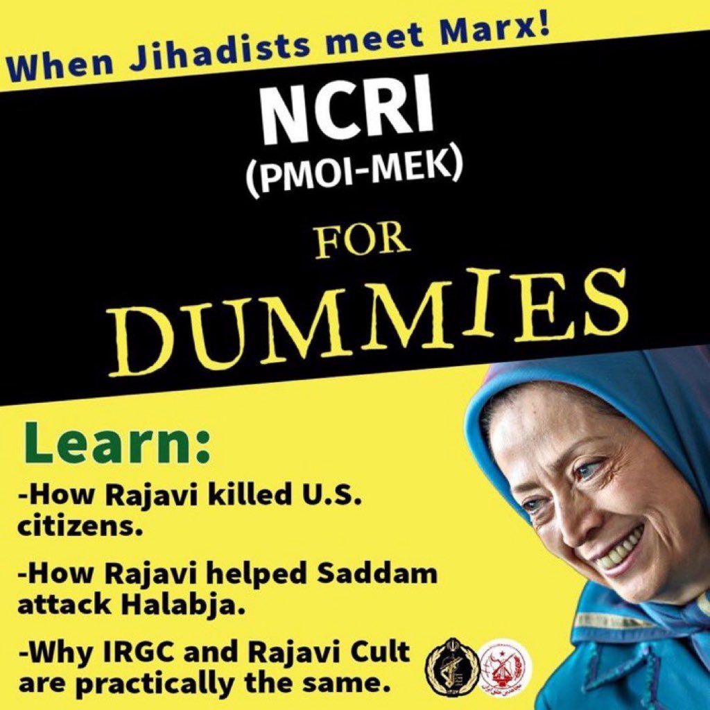 Sativa888's tweet photo. Stfu already with these Iraqi creeps in their communist mustache 
No one even knows these mfs still exist in Albania or wherever tf their radical Shia Marxist cult is based 
Why don’t you ask this dude about the American servicemen they murdered. Was he involved? 

#KingRezaPahlavi‌ForIran 
#DigitalBlackOutIran‌