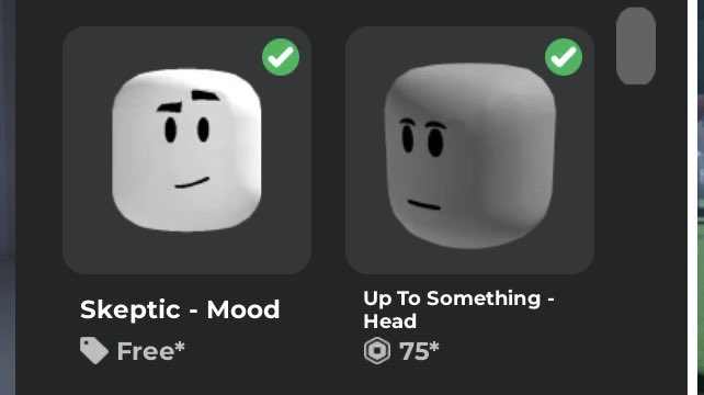 AydenSimonsen's tweet photo. @KreekCraft @Roblox_RTC Hey @KreekCraft , I tried recreating the face you like, is this close enough? 

You can mix moods and faces. You might know 🤷‍♂️

Did you still have the face at the start of this this stream though?
https://t.co/xCUIwbgncM https://t.co/EFPOlMfLFY