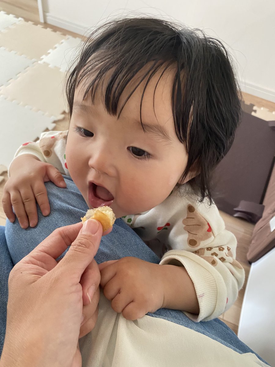 思わずパンあげてしまった🥐