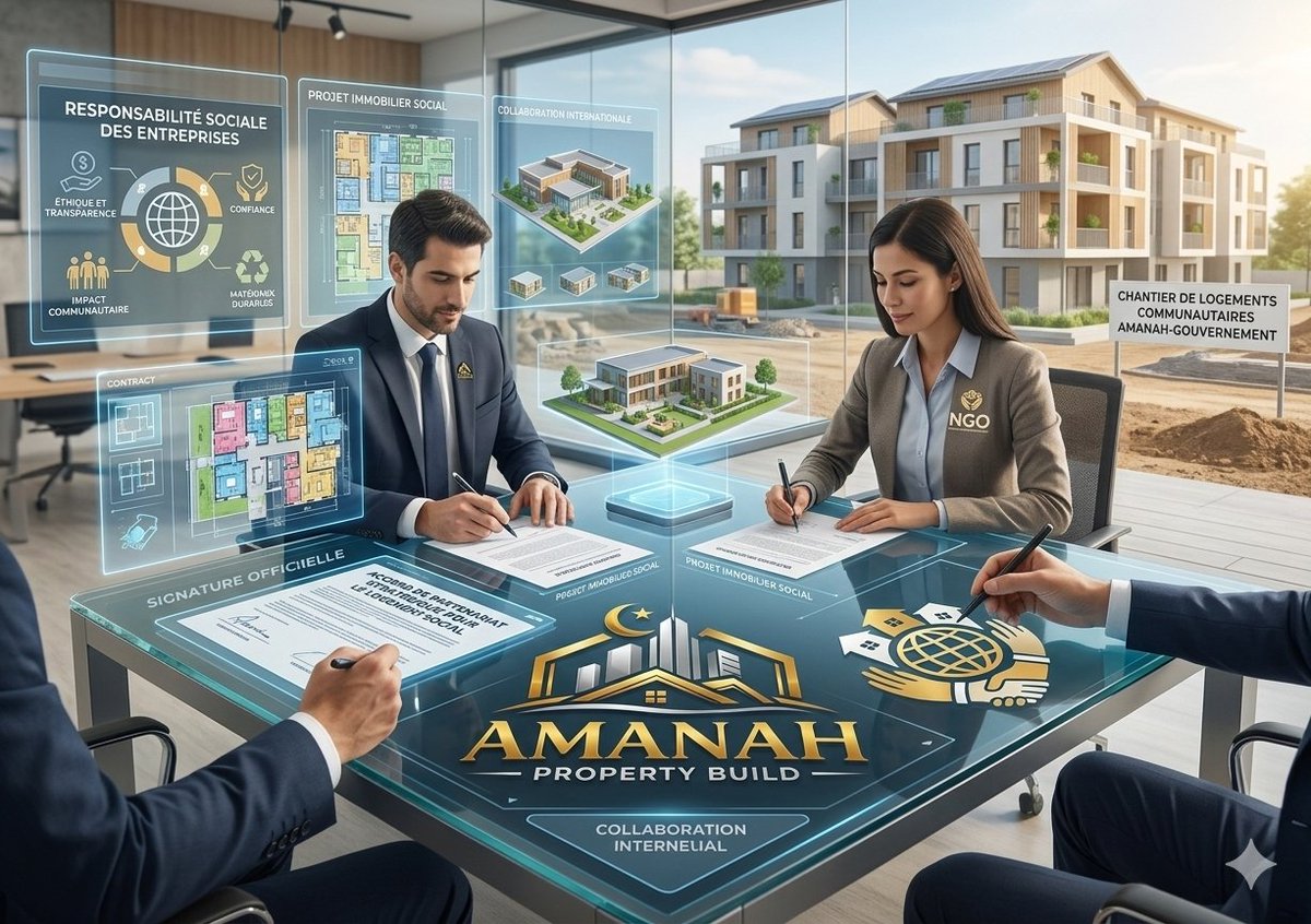 ValmOfficiels's tweet photo. 🚀 AMANAH PROPERTY BUILD
Construire,investir et louer en toute confiance
🏡 Achat | Location | Vente
📜 Contrats de construction
🤝 Transparence & éthique
Nous bâtissons un immobilier fiable et accessible pour tous
https://t.co/U5h7prTIXW
#AMANAHPropertyBuild #Immobilier #Afrique https://t.co/EkGUWjdidO