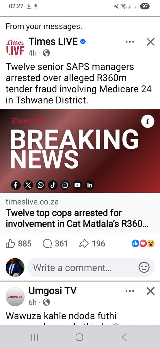 MediaZaban865's tweet image. Claudette Masete is Director of #Mediacare24. She has been arrested together with #SAPS police officers including Generals &amp;amp; Brigadiers.

ThankYou Gen Mkhwanazi #July6🎯