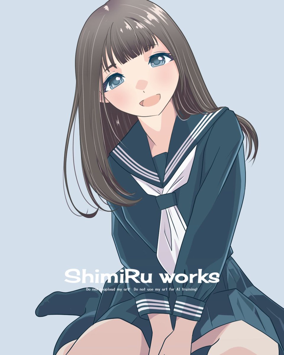 #このタグを見た人は制服美少女を貼って
 #絵柄が好きな人にフォローされたい