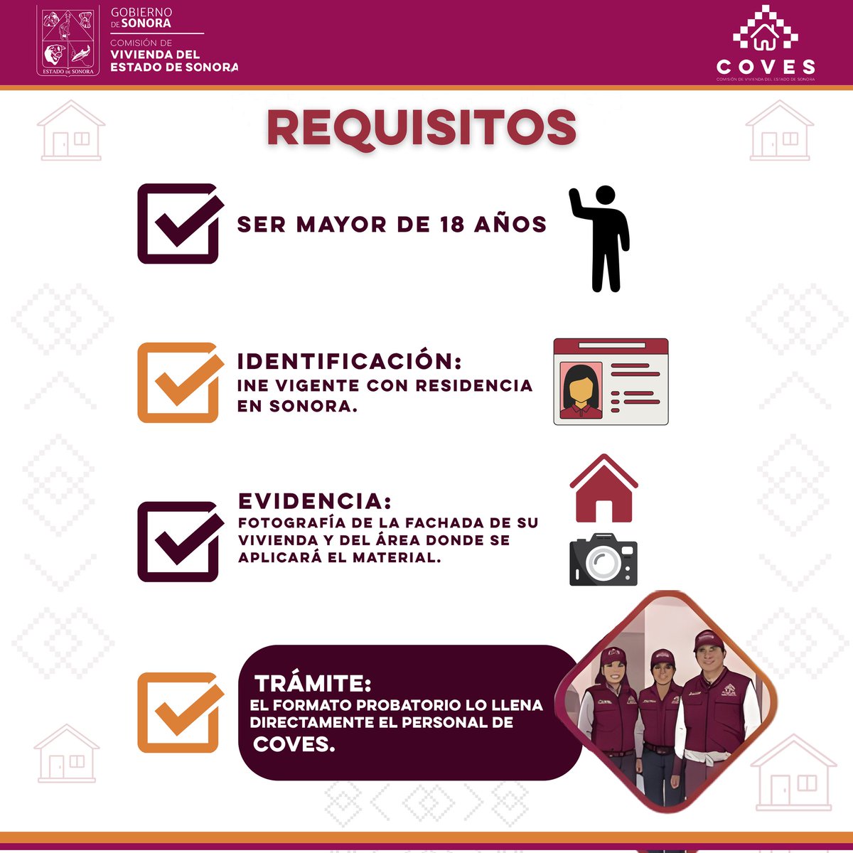 sonoracoves's tweet image. 🟠 ​En #COVES contamos con el programa Mejoramiento de Vivienda.

​Entregamos el apoyo directa y TOTALMENTE GRATUITA para elevar la calidad de vida de las familias sonorenses. Sin intermediarios, como es el compromiso del gobernador @AlfonsoDurazo. 

​#TierraDeOportunidades