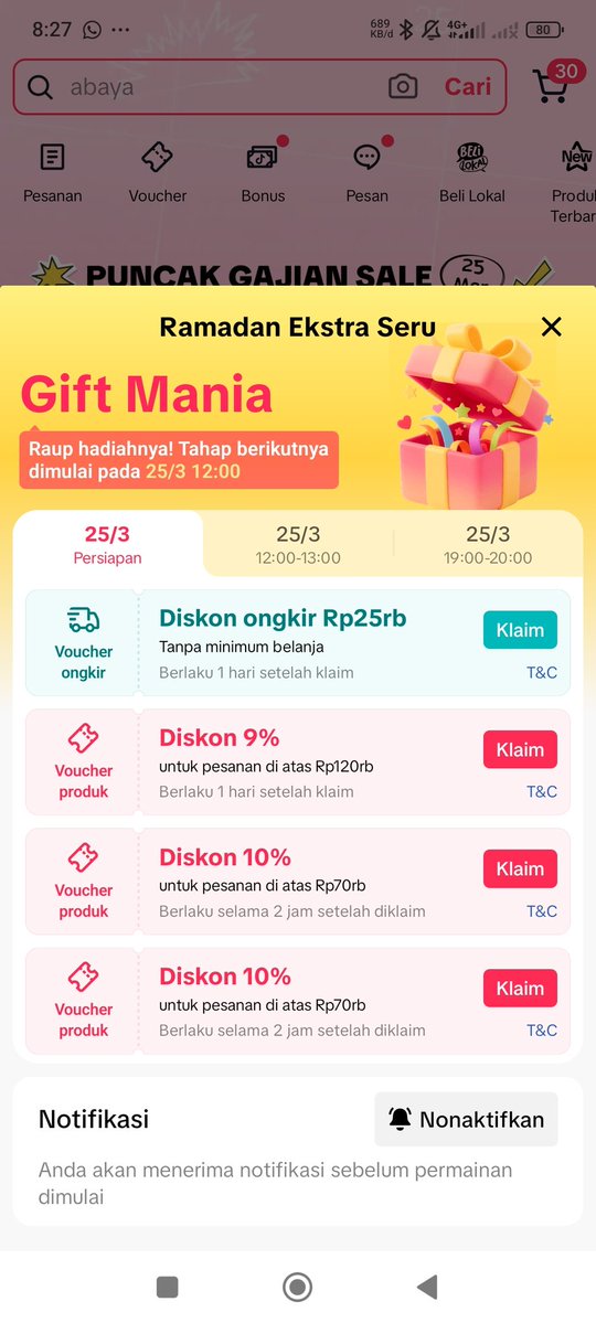 fii 🌷order di wa, tag @ aja tweet media