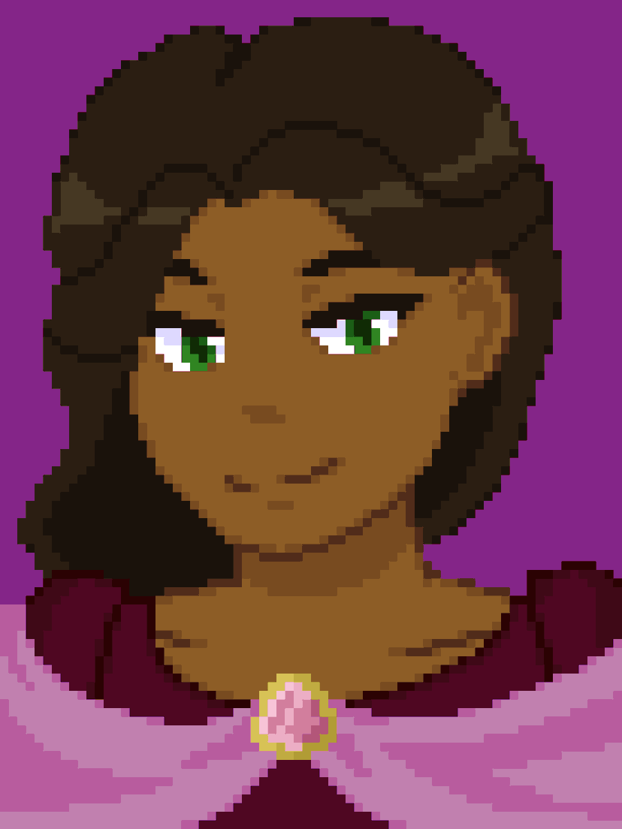 Princess Amalia of Arcanavia #pixelart #ドット絵