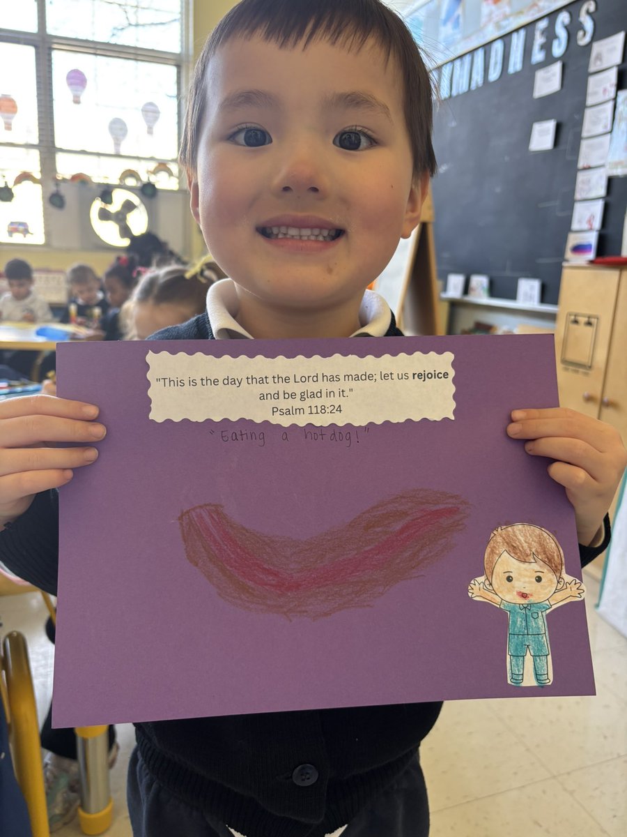 msbarbezat_ics's tweet photo. Pre-K4B reflected and thought about how they can rejoice and be glad in every single day! #Rweek https://t.co/FhanKi6OLP