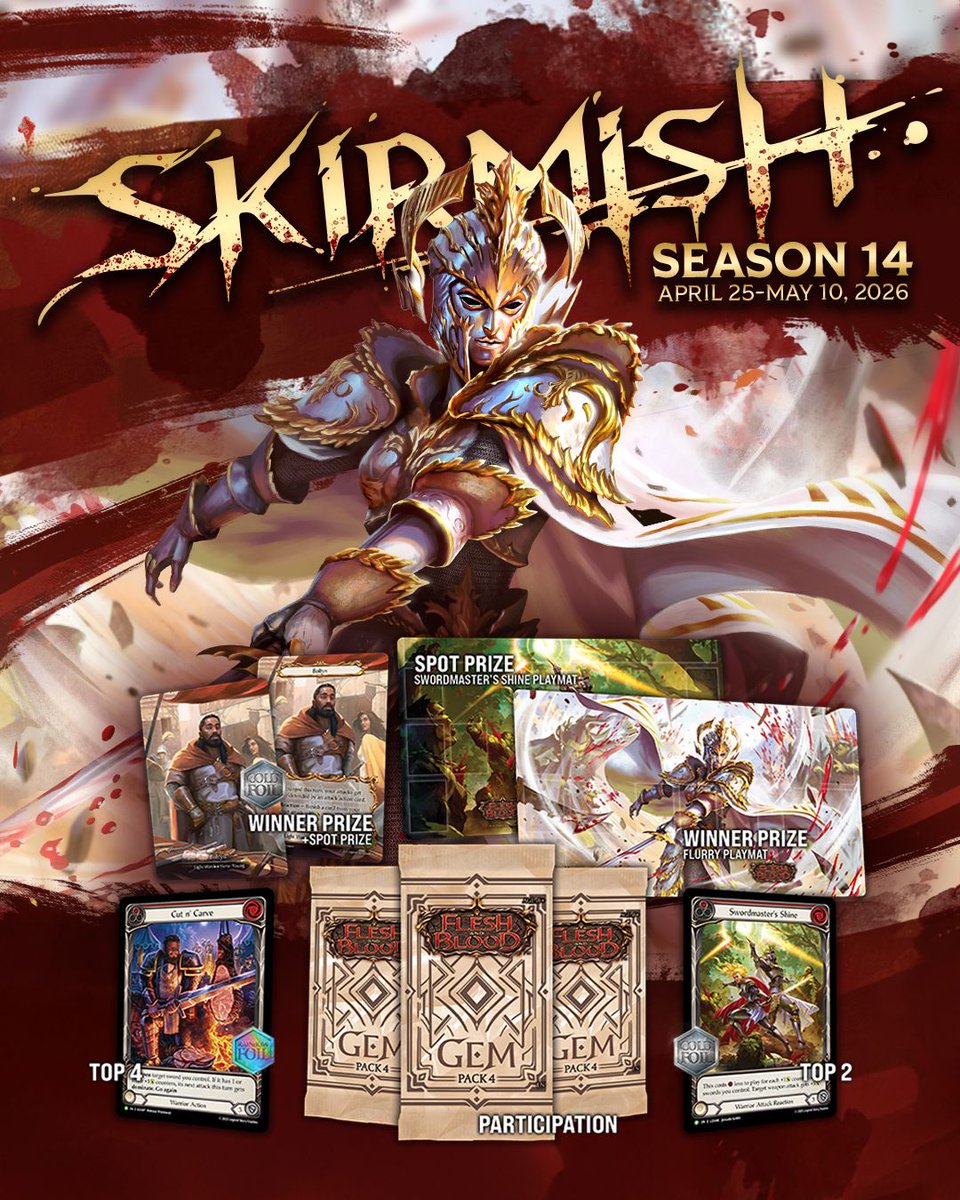 Flesh and Blood tweet media