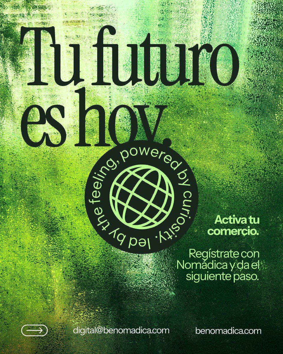 ultimahsv's tweet photo. #Nacionales | ✨Nomadica es una plataforma que permite mostrar experiencias, atraer nuevos clientes y gestionar operaciones de forma gratuita.

Los interesados en formar parte pueden contactarlos por mensaje directo o al correo digital@benomadica.com. https://t.co/SgjFUEnHTw