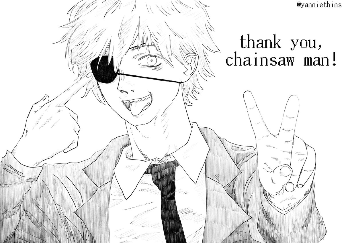 yanniethins's tweet photo. thank you chainsaw man
#csm232 https://t.co/yFWxU93cie