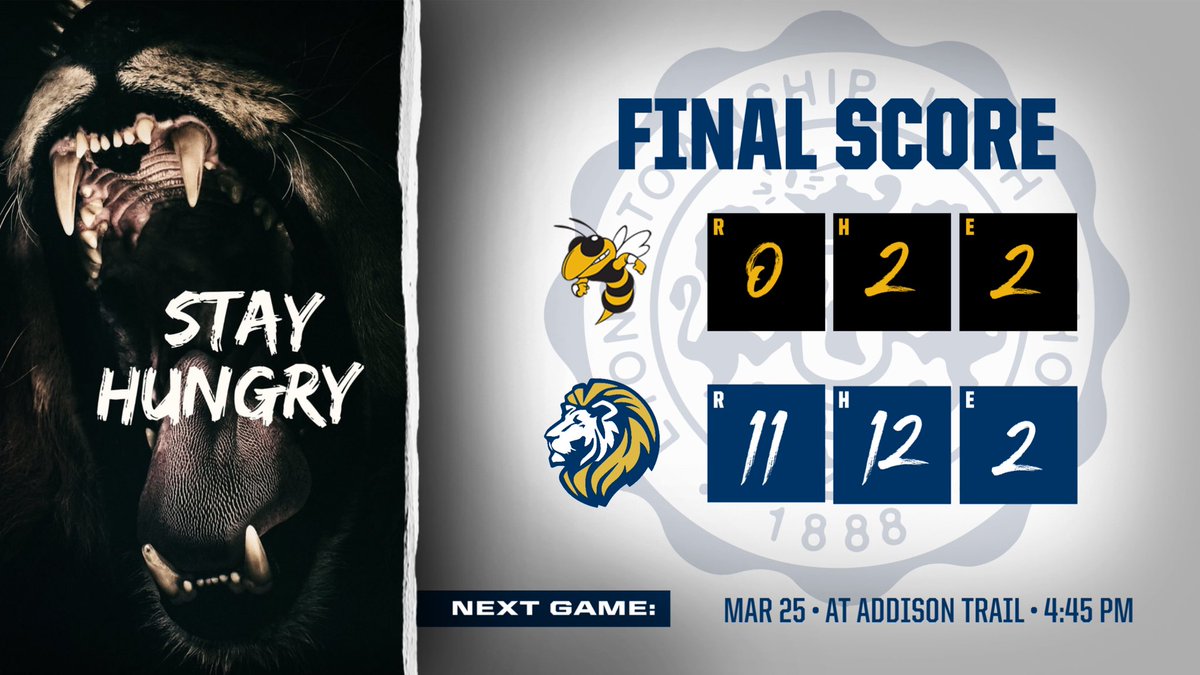 Lyons Township Baseball tweet media