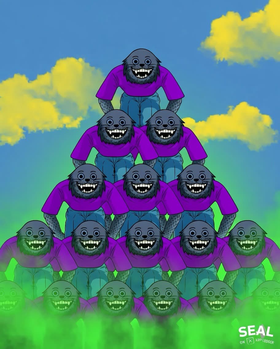 "Give me a C! Give me a T! Give me an O!"

"What does that spell!?"

"SEAL CTO!" 🦭🌊

We don’t just build; we stack." $SEAL $XRP