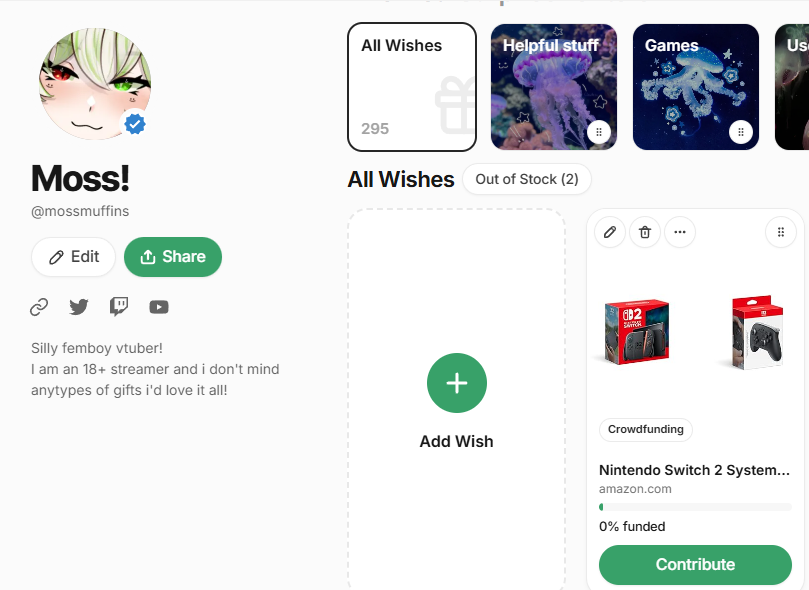 Moss| 🦊🪼|Femboy Of P-uni! tweet media