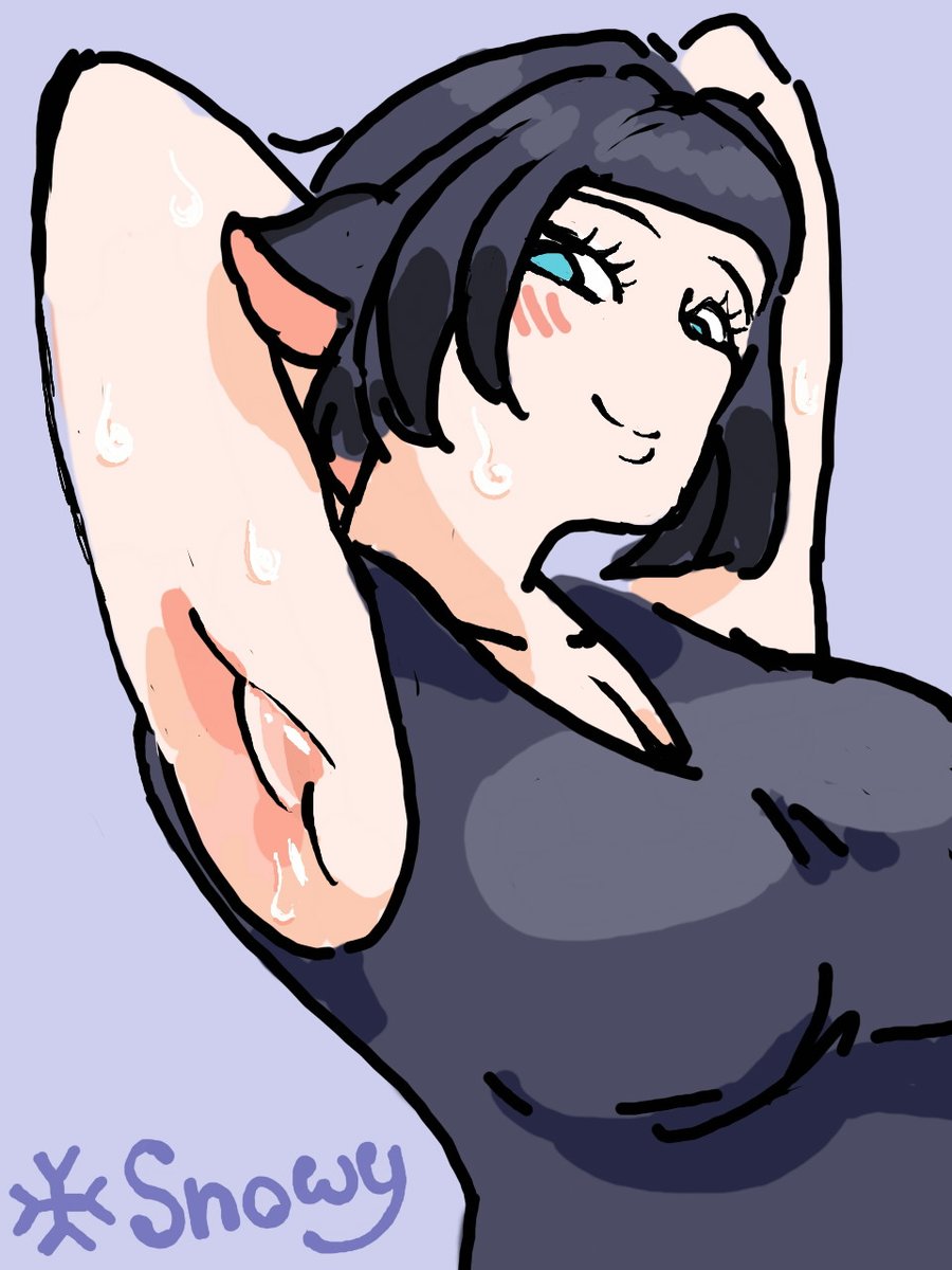 SnowyAlps02's tweet photo. Jane Doe ZZZ armpits (free sketch for a redditor) https://t.co/vWJ9rKvDPT