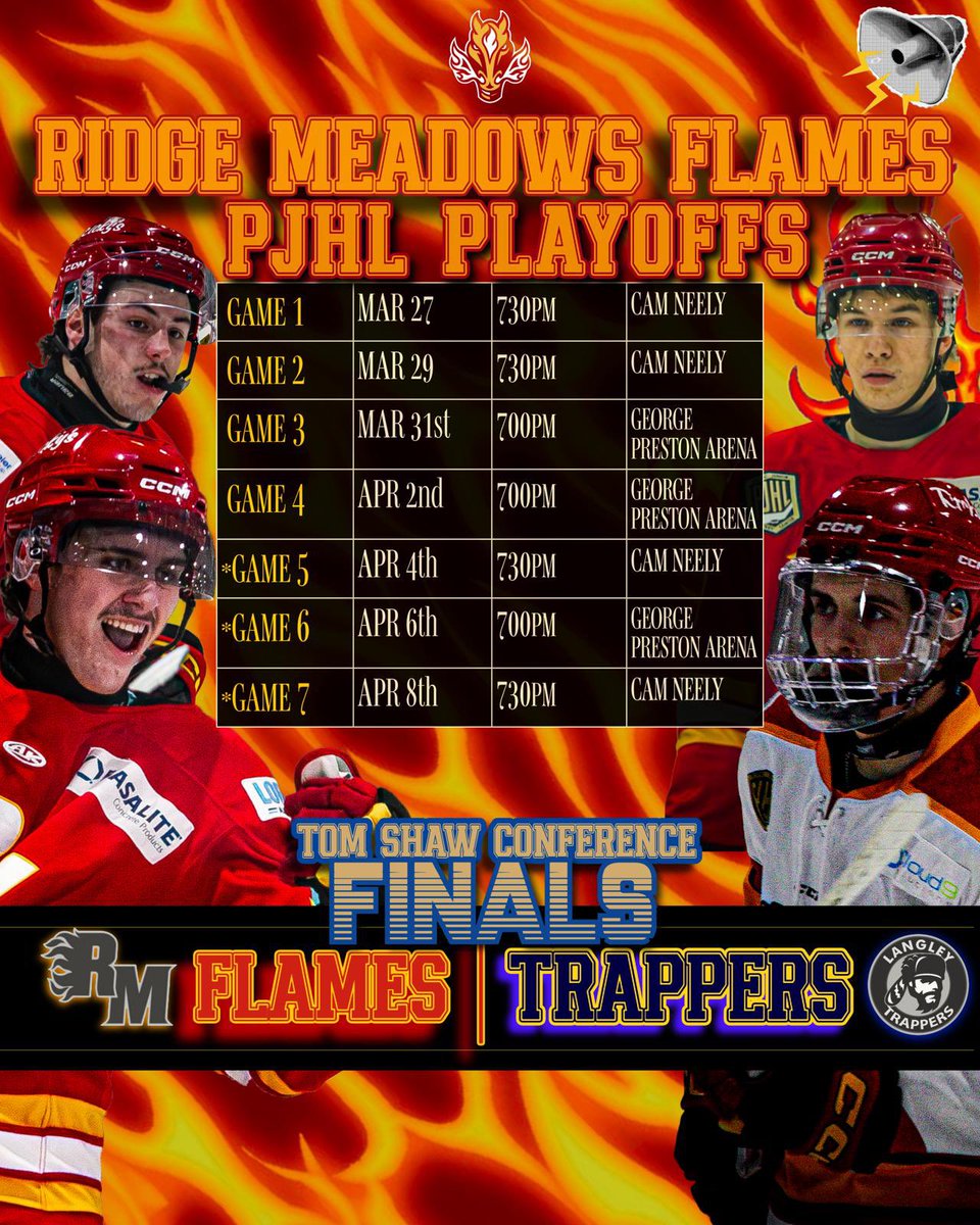 Ridge Meadows Flames tweet media