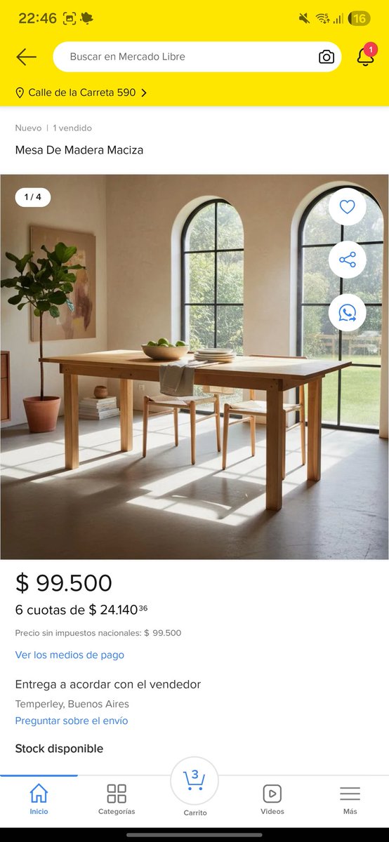 guidord's tweet photo. Ya por el precio estaba raro pero entras a la publicación y la "mesa" en realidad son unos tablones sin terminar es una locura. https://t.co/slCWSYjRcm