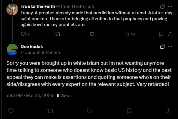 True to the Faith tweet media