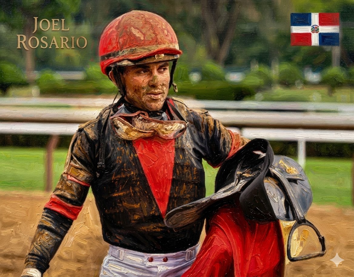 "Si usted quiere algo tiene que trabajar... No hay nada en la vida sin trabajar. Hay que dedicarse a lo que uno hace y las oportunidades están ahí, trabajando tú las consigues".

— Joel Rosario, jinete miembro del Salón de la Fama 🇩🇴🏇