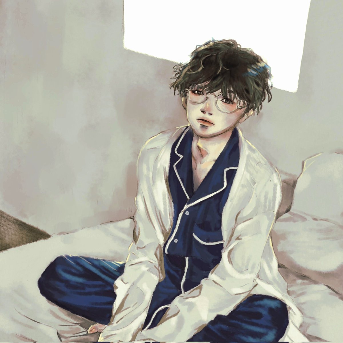 ついでにこの間お誕生日だった推しの過去絵も。こっちのアカウントにイラストあげてなさすぎるので……🦔