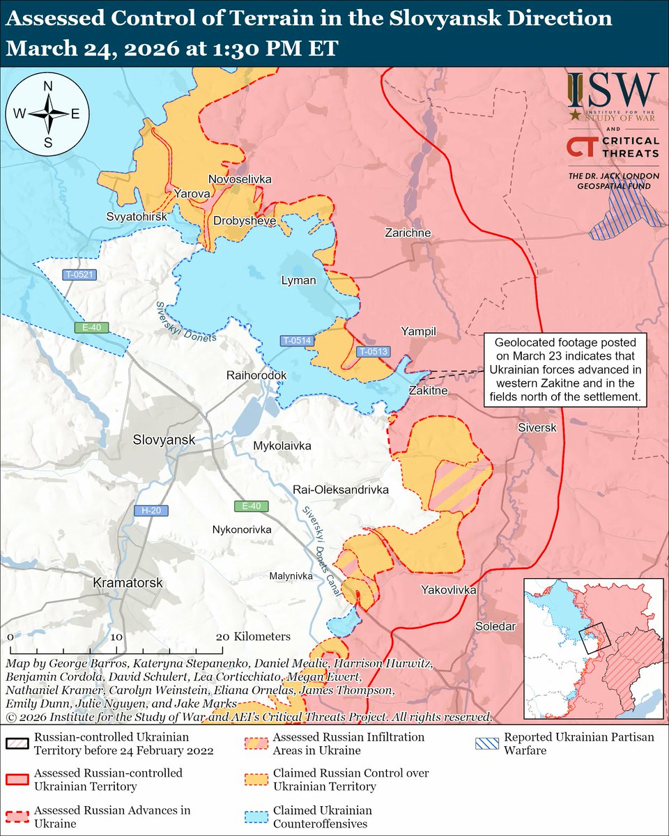 Institute for the Study of War tweet media