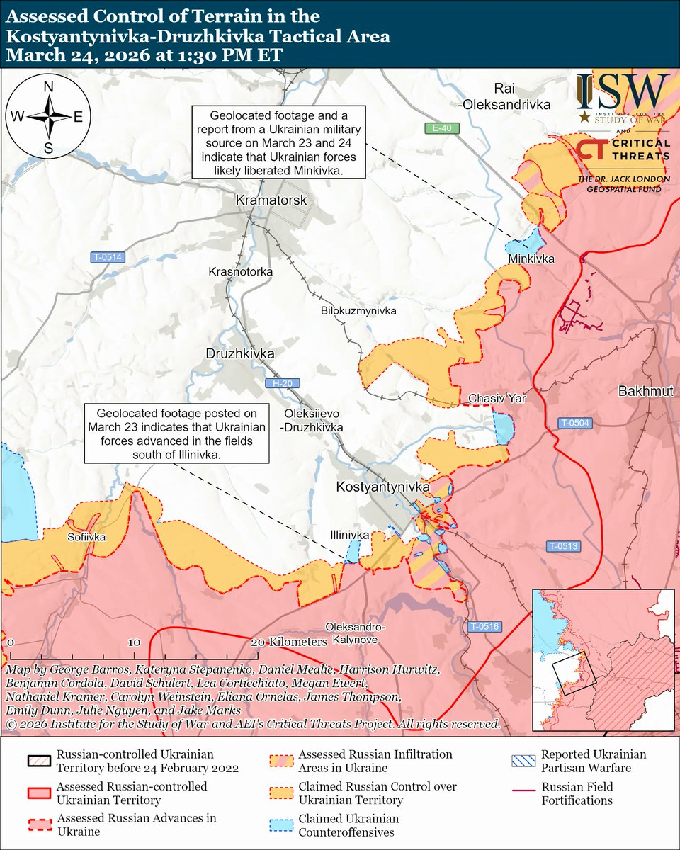 Institute for the Study of War tweet media