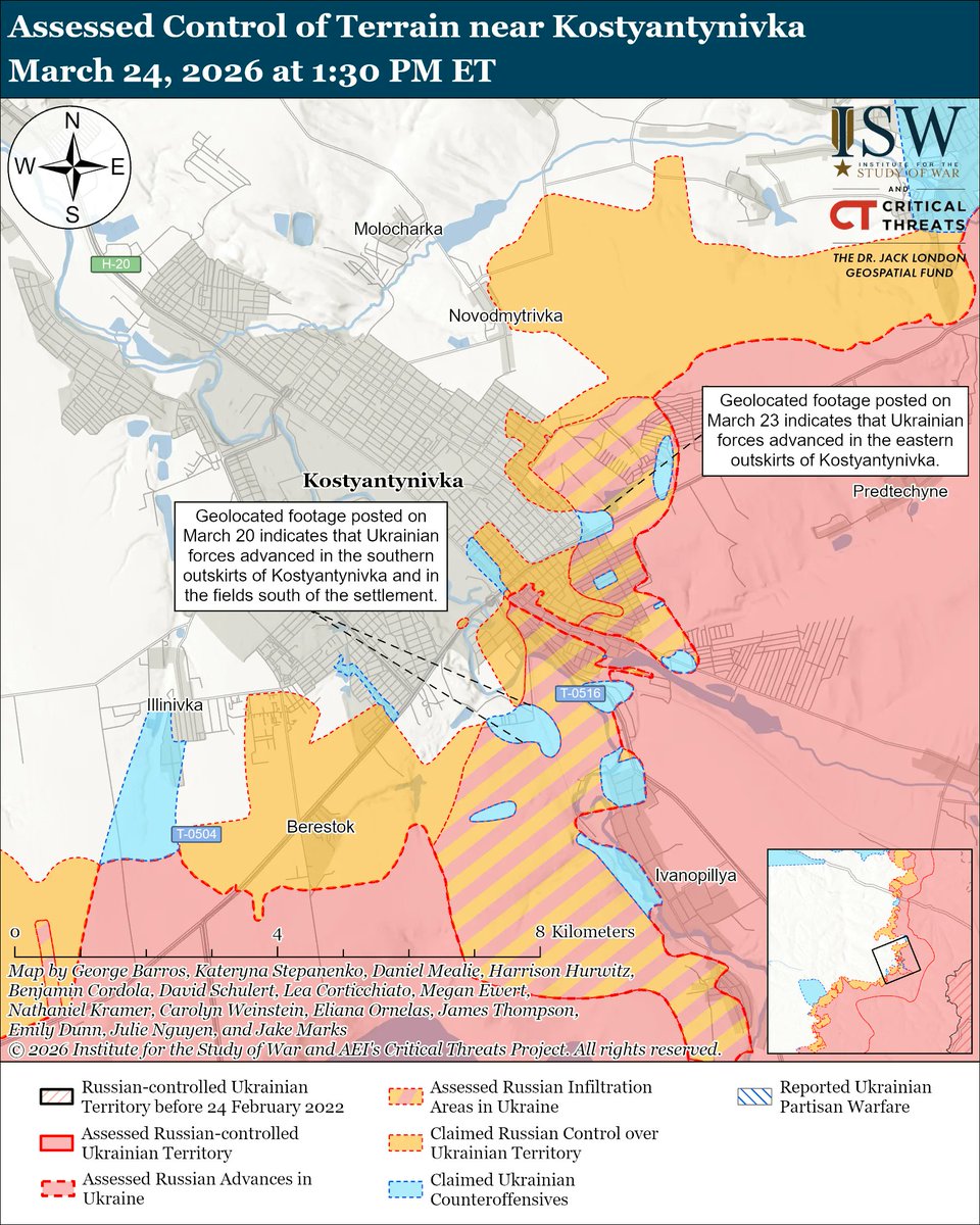 Institute for the Study of War tweet media
