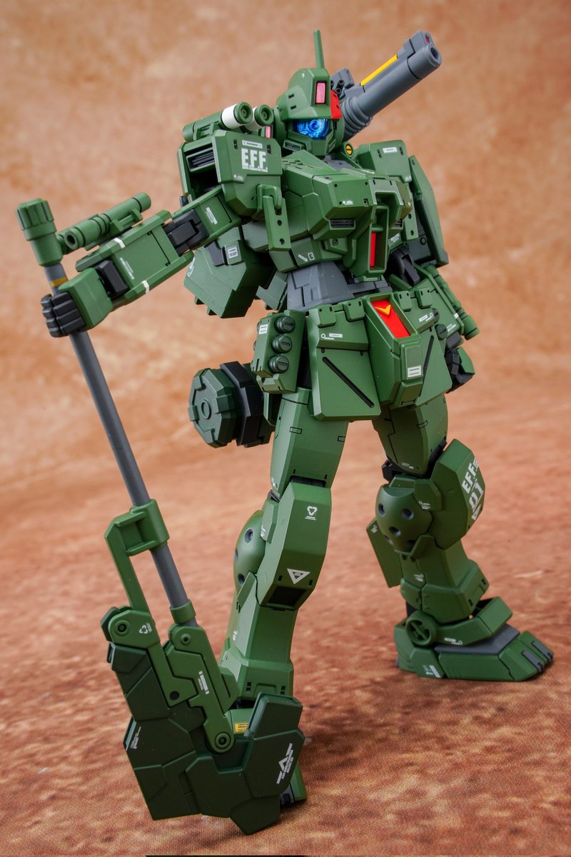 powhapte's tweet photo. RGM-79S GM  SPARTAN
-Ground combat squad-
NO.1 Melee Type
#ガンプラ 
#ジム
#HGUC
#ジム・スパルタン https://t.co/QupOHGMsvl