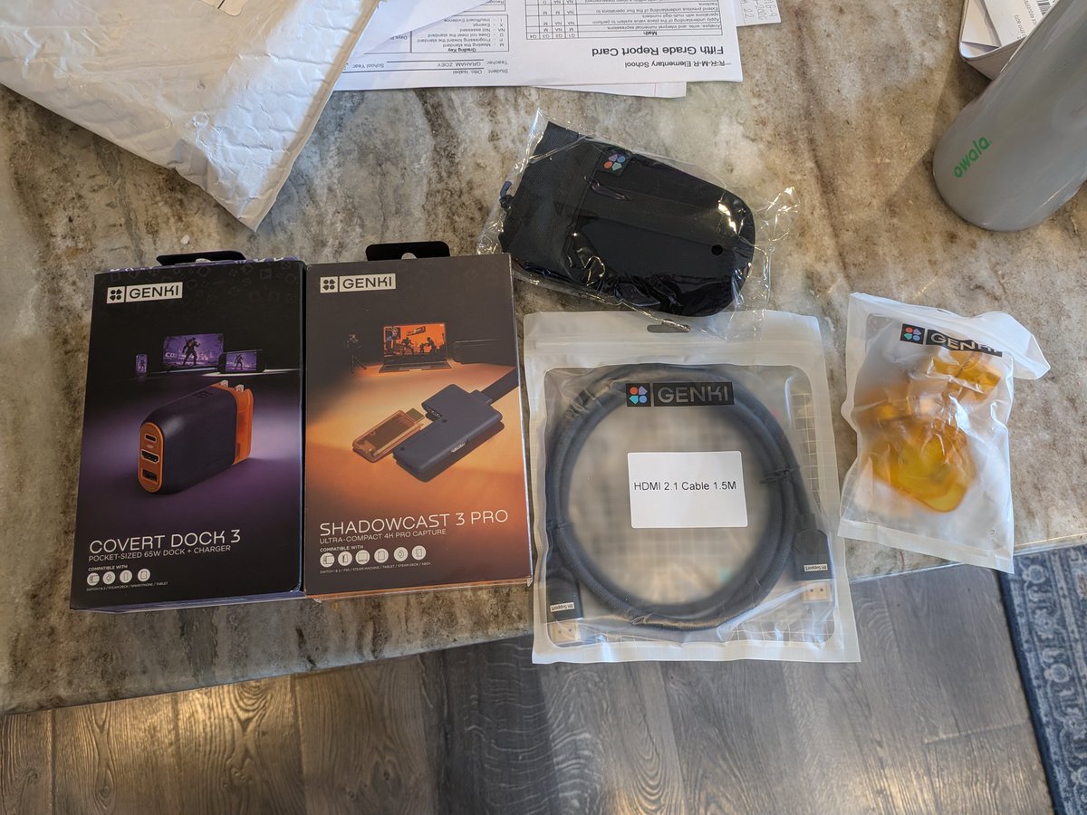 Ottochops's tweet photo. @GenkiThings do you plan on releasing a video or post explaining how the Shadowcast 3 Pro actually works? I'm no luddite, but totally new to this capture card thing. Just got Covert Dock 3 and the Shadowcast 3 Pro in the mail. https://t.co/hThpBGfS3O