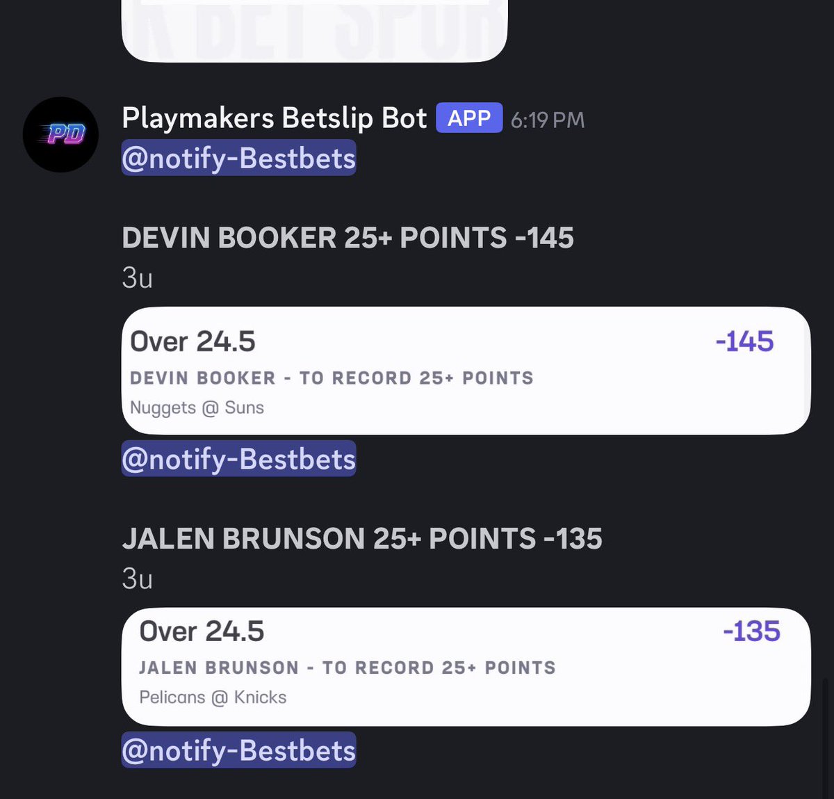 BestBets tweet media