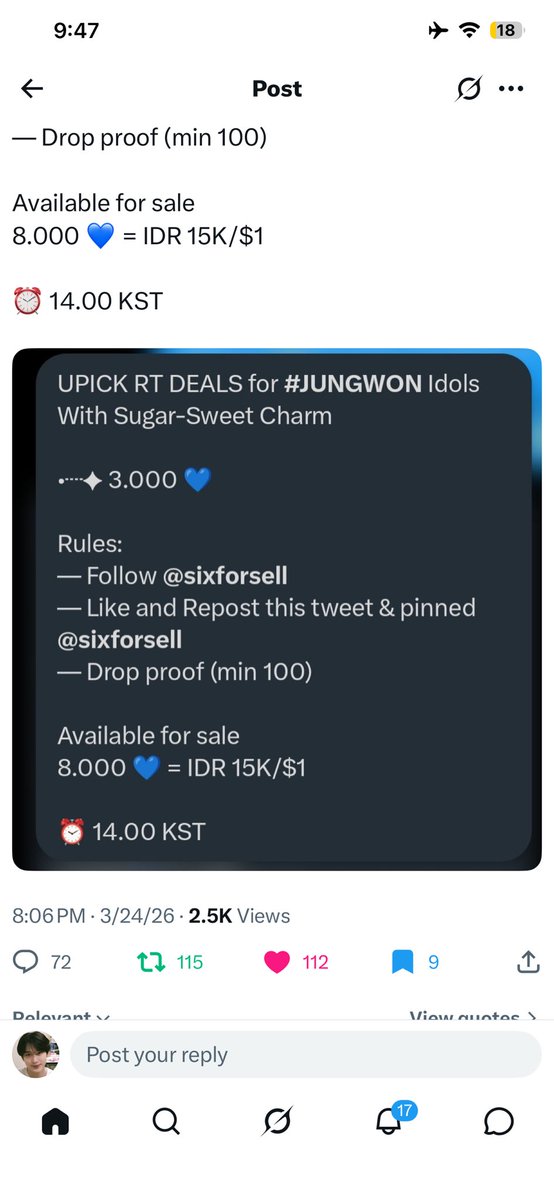 pocketzsh's tweet photo. @YJW_ia @sixforsell for #JUNGWON https://t.co/yCdRmOfTFs