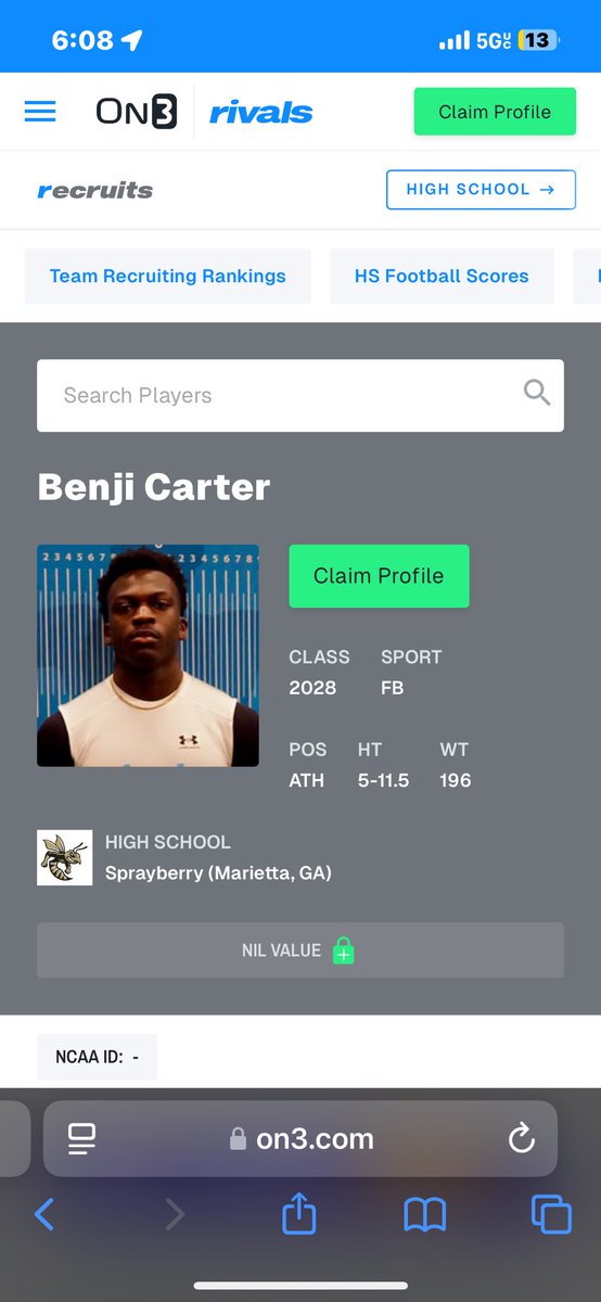 Benji Carter tweet media