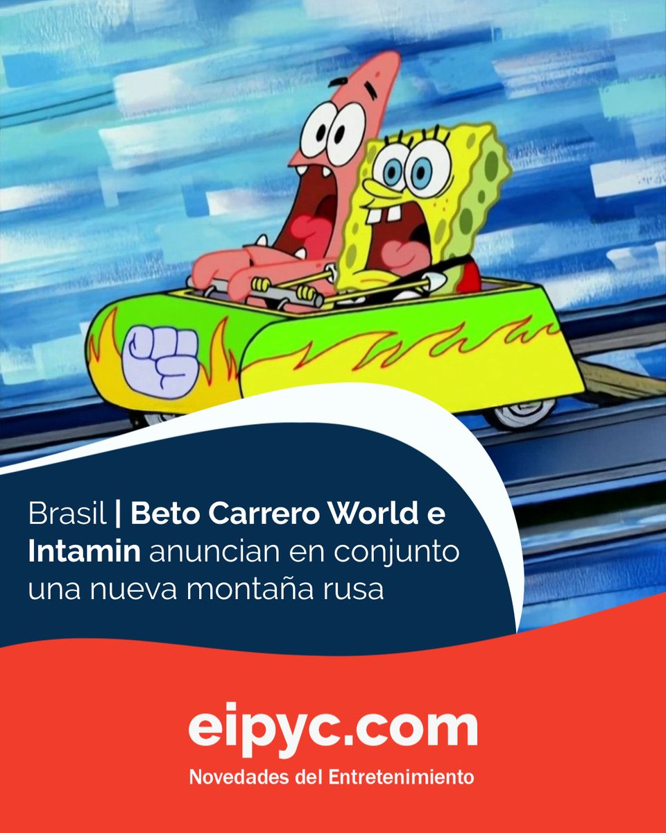 EIPYC's tweet photo. 🇧🇷 Brasil | Beto Carrero World e Intamin anunciaron en conjunto una nueva montaña rusa, confirmada a través de un posteo colaborativo. https://t.co/fpgatVfoBy