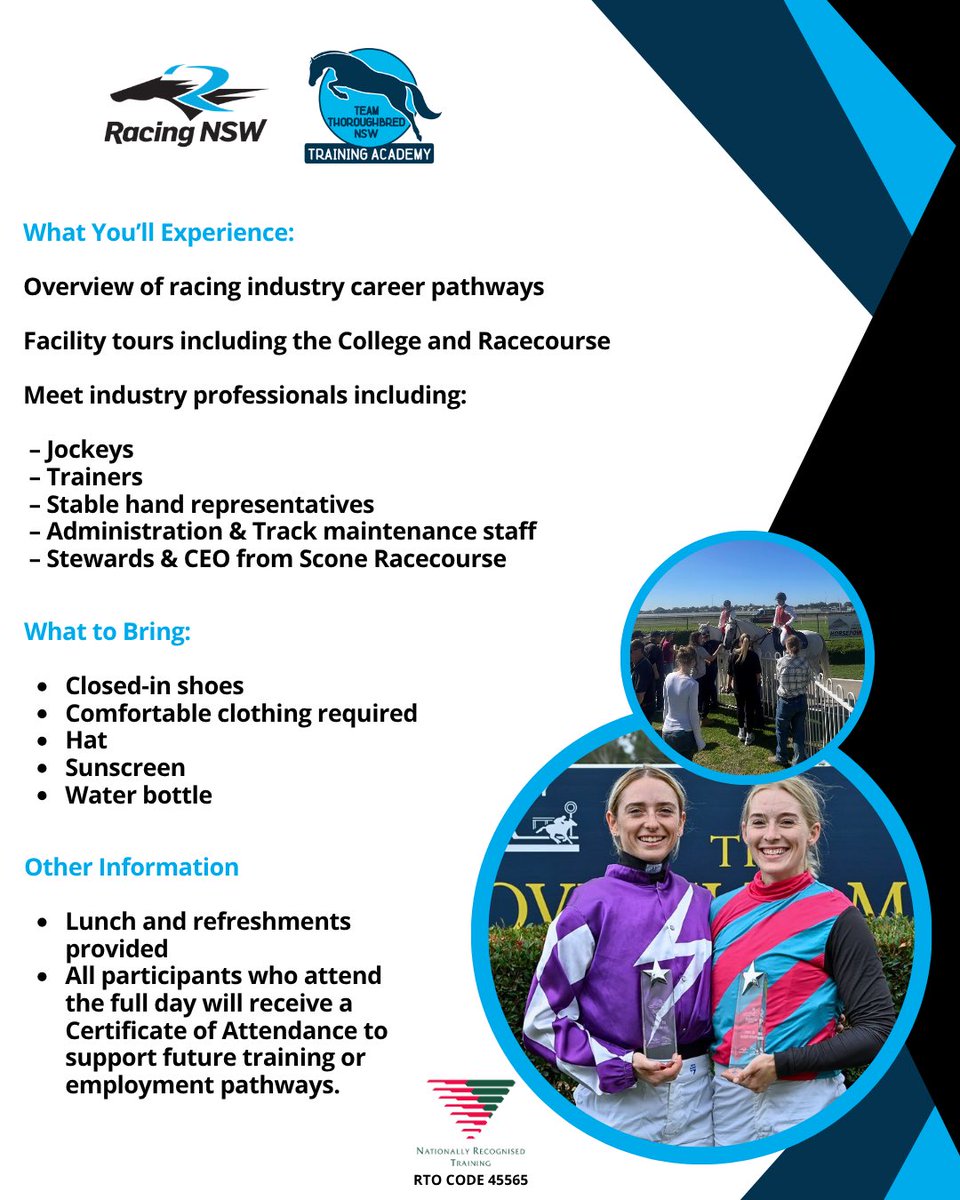 Team Thoroughbred NSW Training Academy tweet media