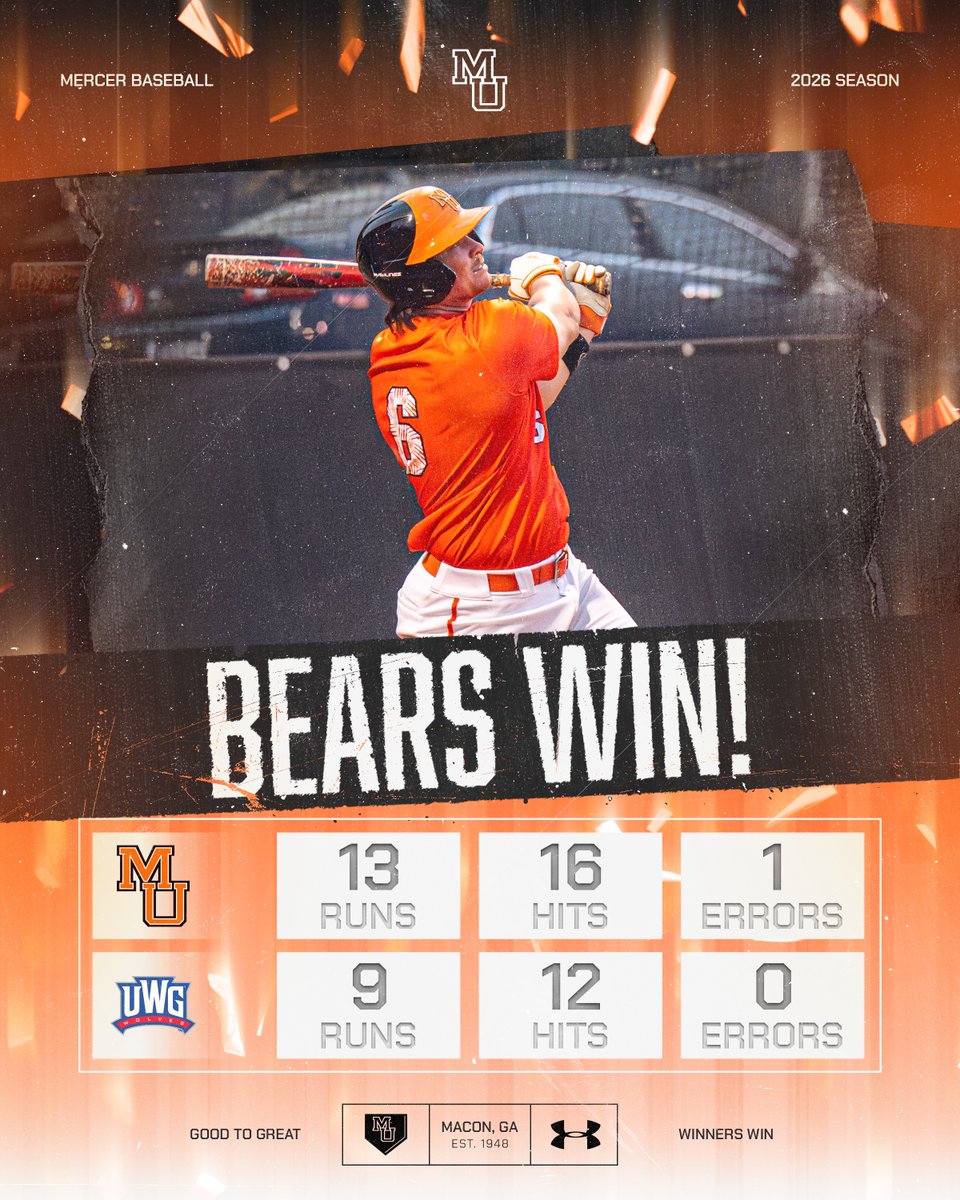 Mercer Baseball tweet media