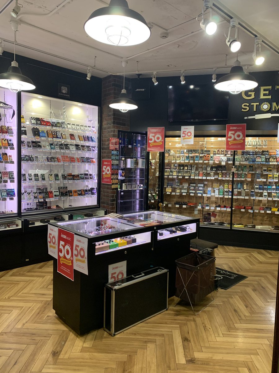 イケベ楽器店 GET STOMP tweet media