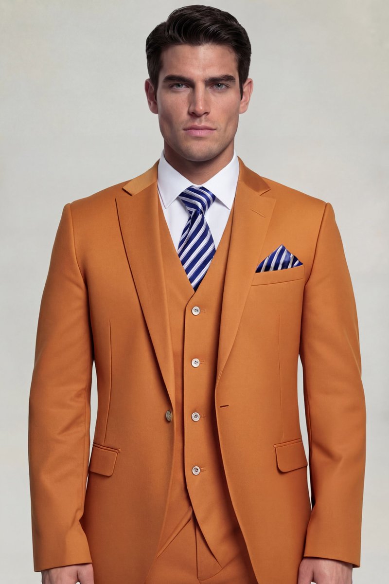 GentlemansGuru's tweet image. Rich tone. Clean tailoring. Modern confidence.
The Gentleman’s Guru Burnt Orange 3-Piece Suit—perfect for weddings, proms, and fall events.

#MensStyle #FallFashion #SuitUp #FormalWear #OutfitInspo