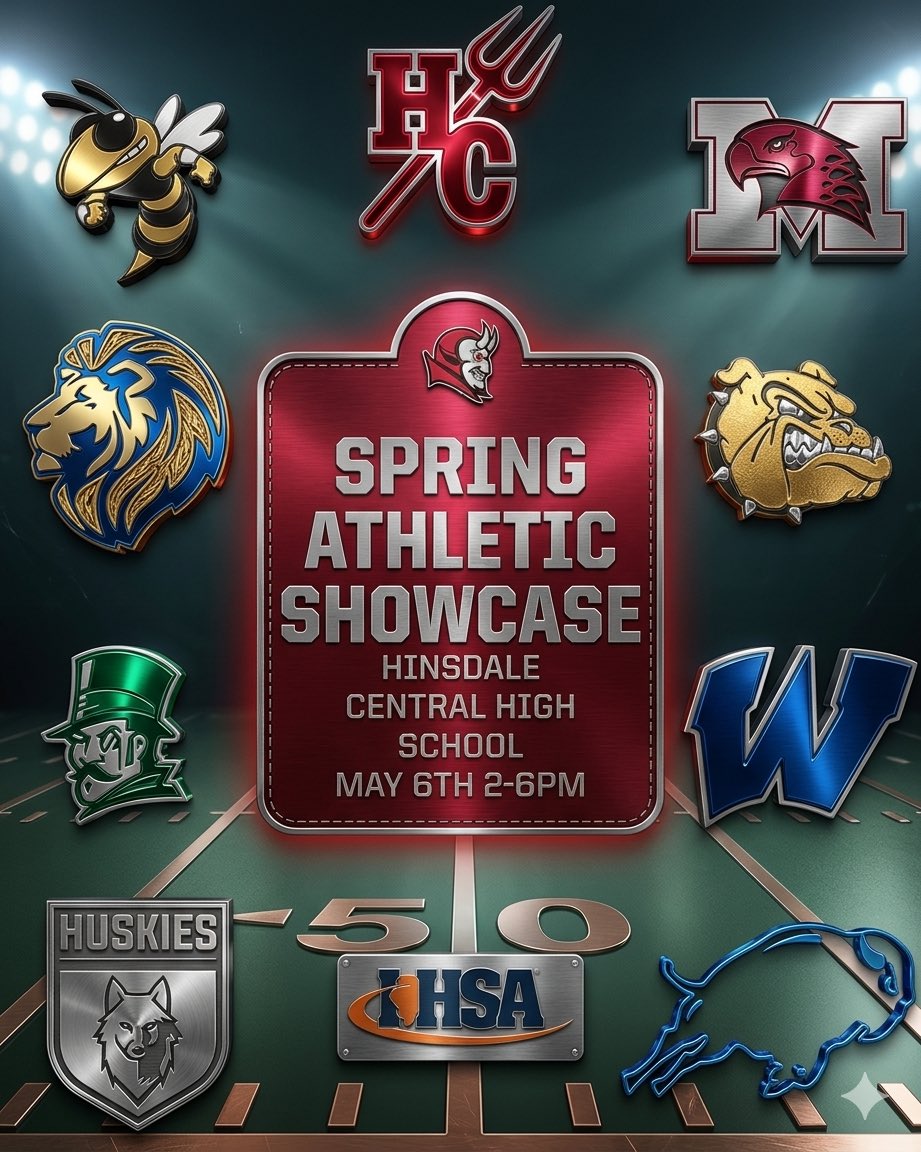 Hinsdale Central Red Devil Football tweet media