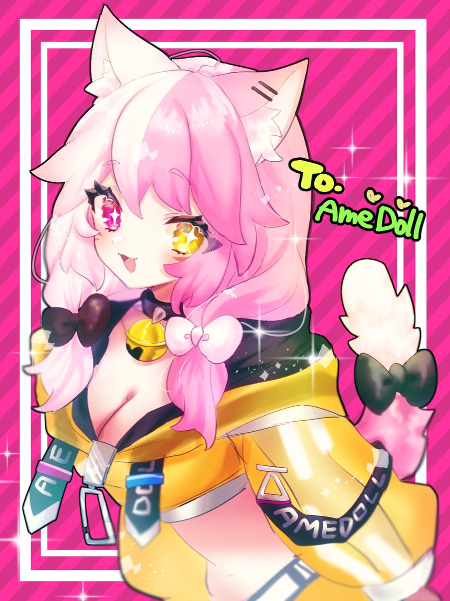 AmeDoll 🤍🩷 VTuber tweet media