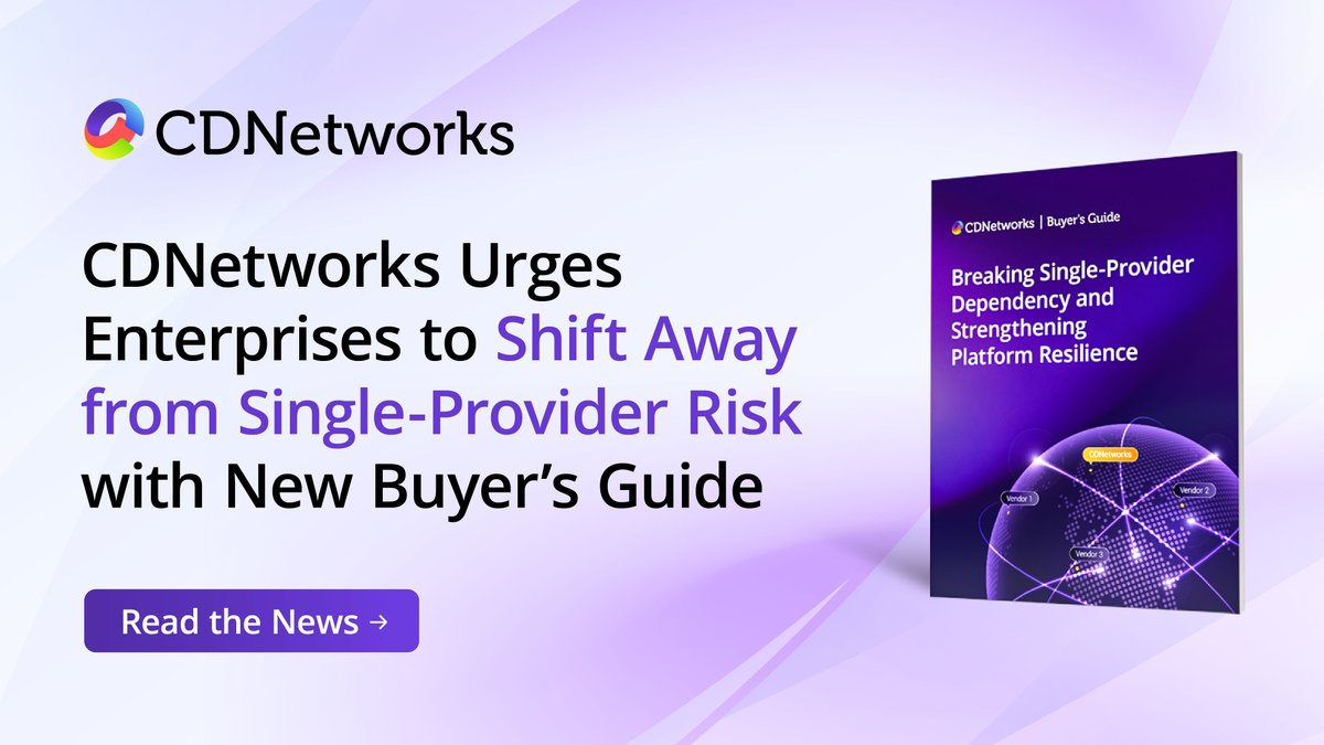 CDNetworks tweet media