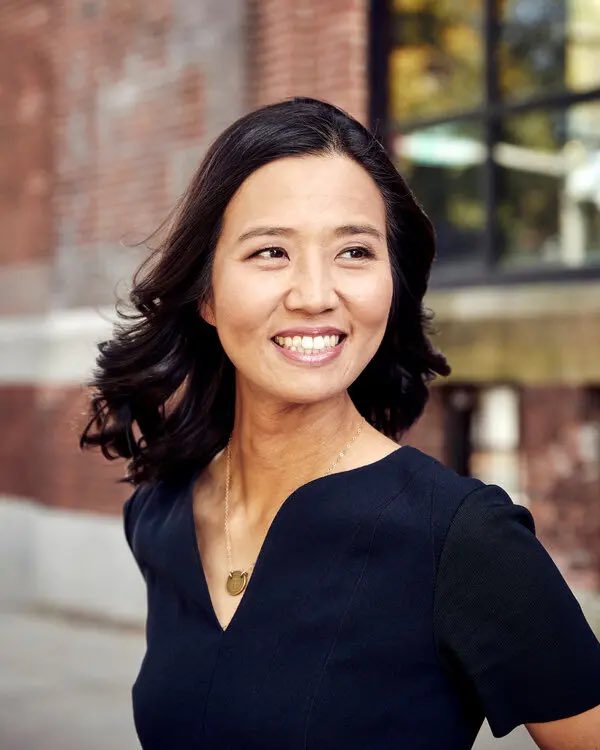 FreedomAmerica's tweet photo. Remember when the glamour girl Mayor of Boston, Queen Michelle Wu held a “No Whites” Christmas Party? 

In December 2023, Boston Mayor Michelle Wu faced criticism after an aide mistakenly emailed an invitation for an "Electeds of Color" holiday party to all city council members, including white members. Wu described the incident as an honest mistake, noting the gathering was intended solely for officials of color as a separate, traditional event. 

#NoWhites
#NoQueens
#NoQueensInMA 
#RacistChristmasParty