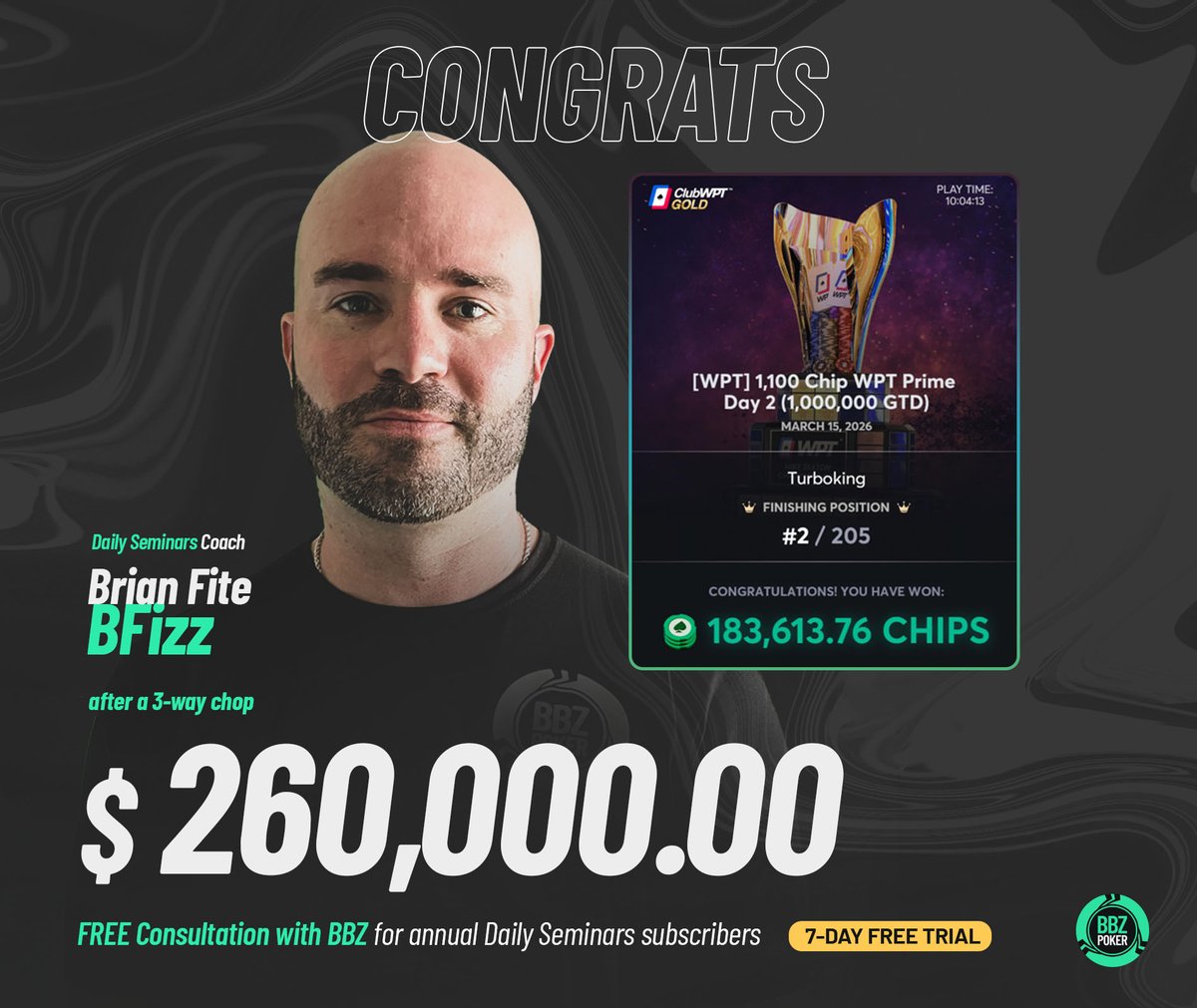 BBZ Poker tweet media