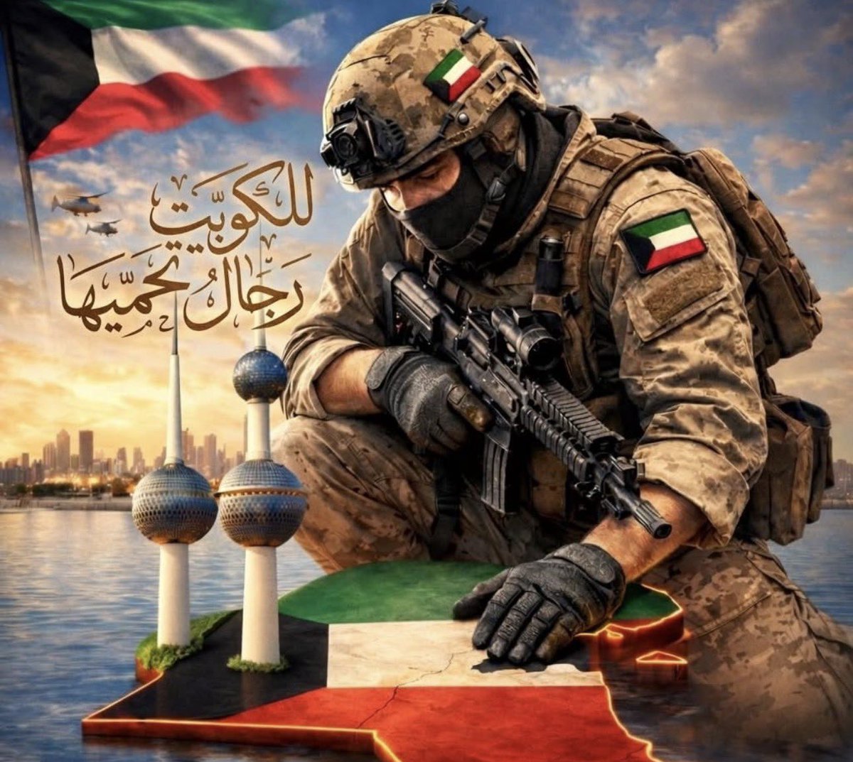 ودّوت صفّارات الإنذار مرّةٍ ثانية‼️
كالعادة، هجوم على ديرة مسلمة بدون ذنب، ومع أذان الفجر!!
اللهُم إنا نجعلك في نحورهم ونعوذ بك من شرورهم،
اللهُم اجعلنا في حماك وحفظك وجوارك وتحت كنفك 🤲
اللهم احفظ الكويت من كل سوء