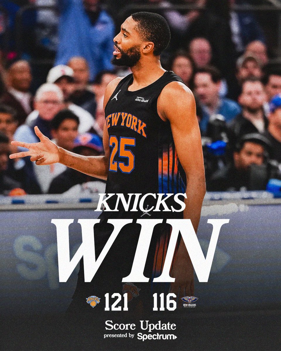 NEW YORK KNICKS tweet media