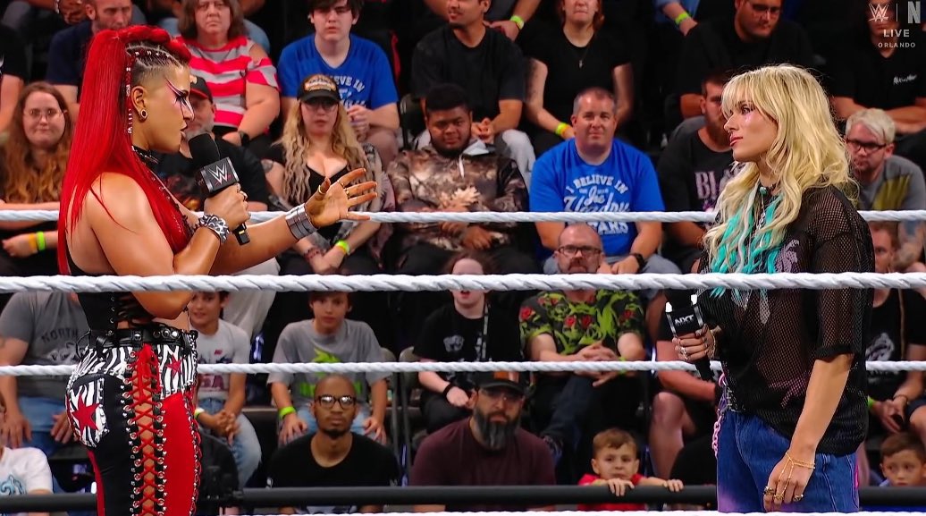 TobyTakeOver's tweet photo. Zaria Vs Sol Ruca at 
Stand and Deliver 

Who you got winning? 

#WWENXT https://t.co/bVQIytvAmJ